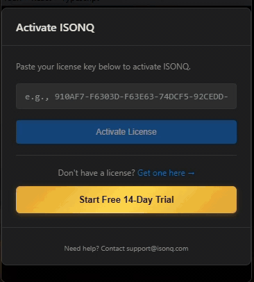 ISONQ Sync Demo